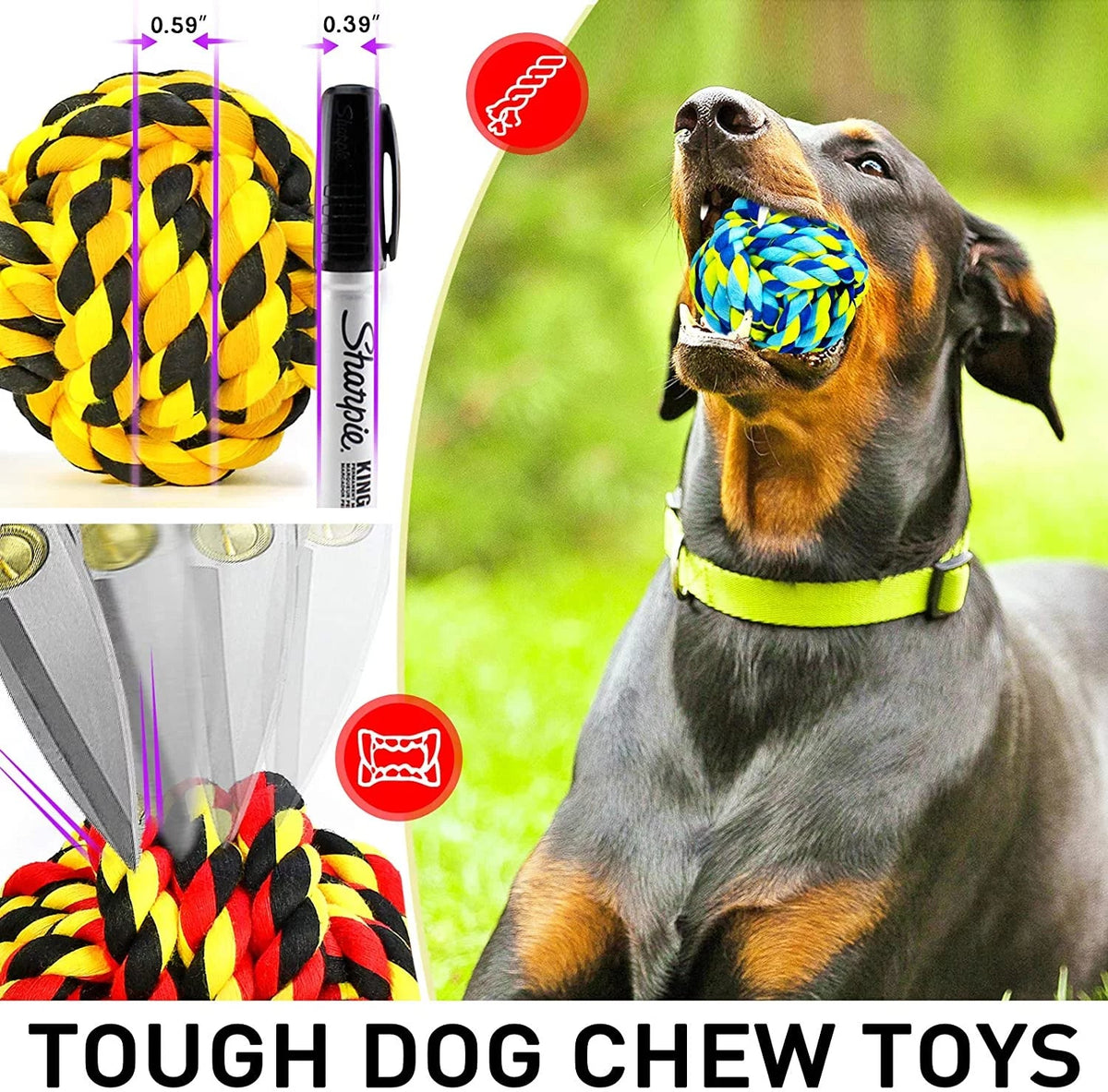  Heavy Duty Dog Toys