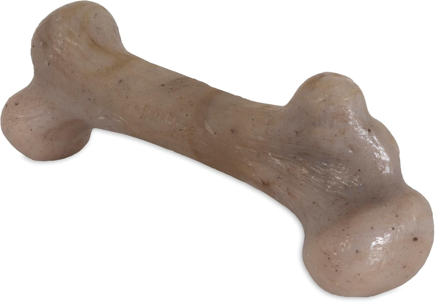 Dinosaur Barkbone - Durable Nylon Dog Bone for Aggressive Chewers, Bacon Flavor, 8.5 Inches