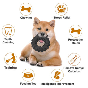 Tough Dog Toys for Aggressive Chewers Large Breed,Rubber Tire Dog Toy for Teething, Indestructible Dog Toys,Durable Dog Chew Toys for Aggressive Chewers,Puppy,Small, Medium