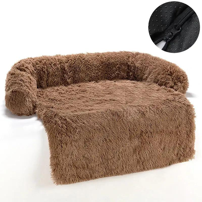 Premium Washable Plush Dog Sofa Bed