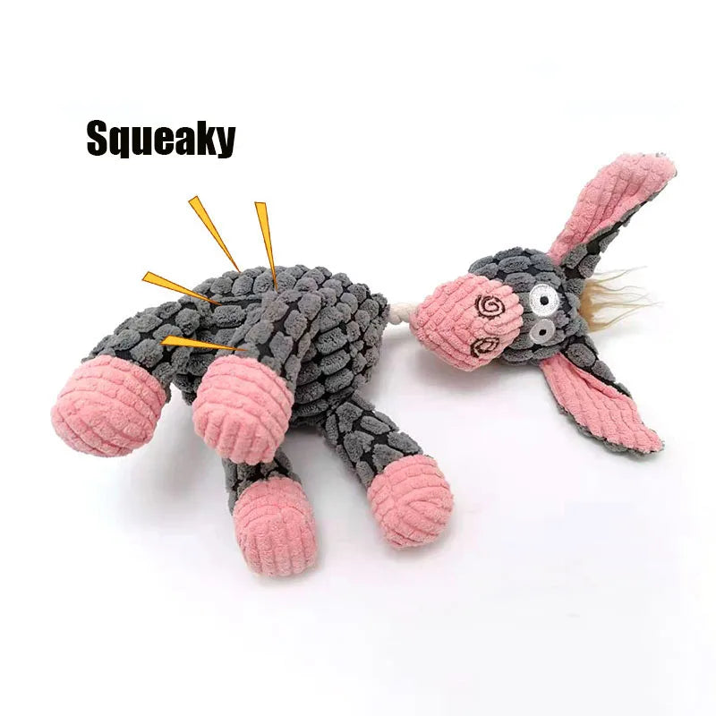 Donkey Shape Chew Toy for Dogs