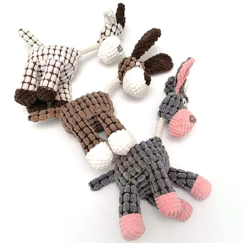 Donkey Shape Chew Toy for Dogs