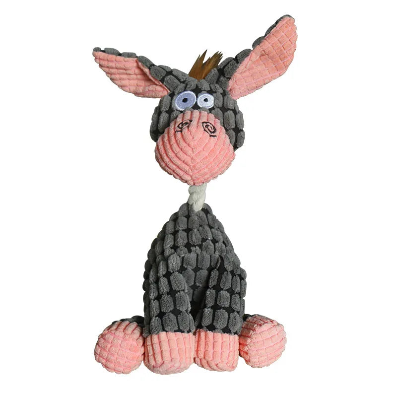 Donkey Shape Chew Toy for Dogs