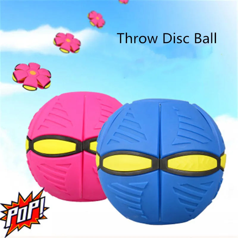 Kids Flat Flying UFO Ball Toy