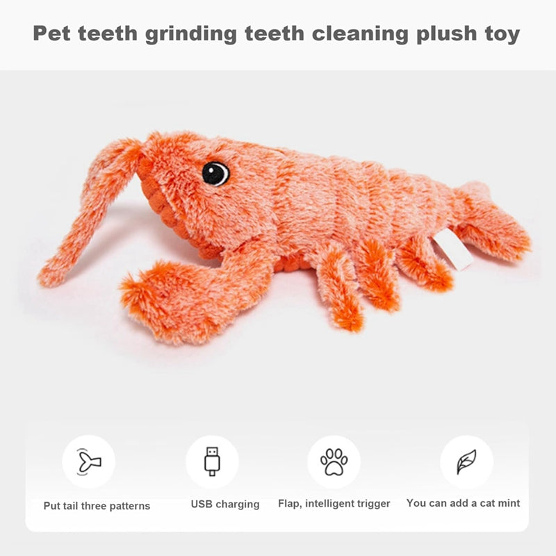 Floppy Lobster Interactive Dog Toy