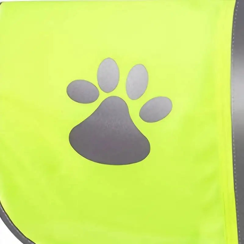 Breathable High Visibility Dog Reflective Safety Vest For Walking Running To Keep Dogs Visible Safe From Cars and Motorcycle