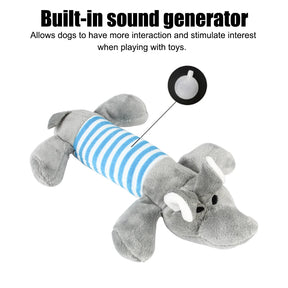 Elephant Duck Pig Squeaky Toys