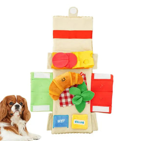 Dog Foraging Mat with Toy