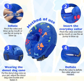 Inflatable Dog Recovery Collar