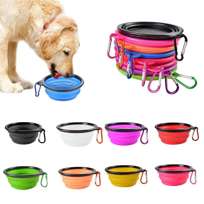 Collapsible Silicone Pet Bowl