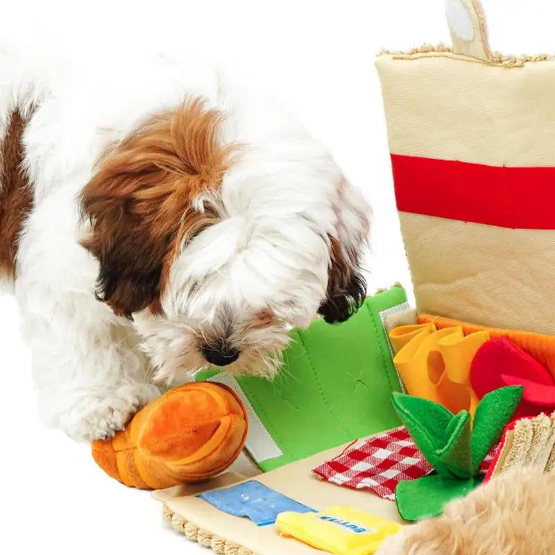 Dog Foraging Mat with Toy