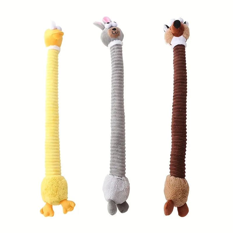 Long Neck Squeaky Dog Toy