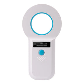 Handheld Animal RFID EMID Reader OLED Display EMID FDX-B(ISO11784/85) Animal Chip Scanner Pet Tag Scanner for Cat Dog Pet Animal