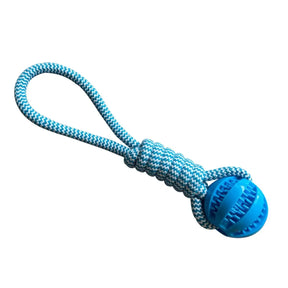 Interactive Dog Treat Rope Balls