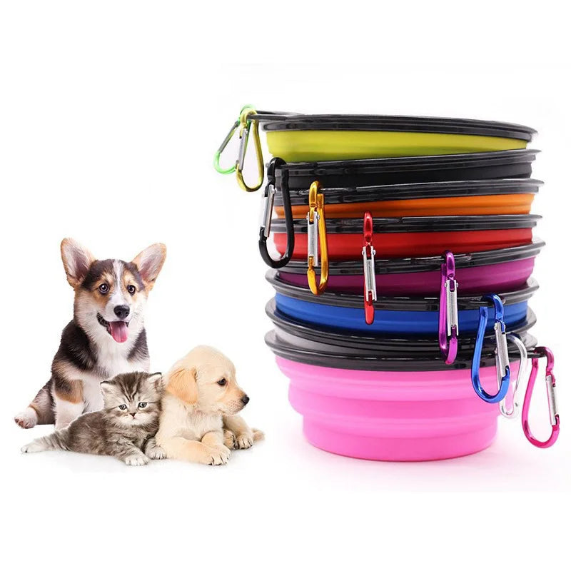 Collapsible Silicone Pet Bowl