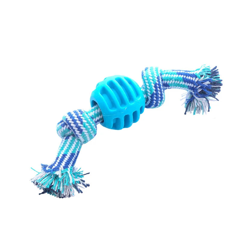 Pet Dog Chew Rope with Ball