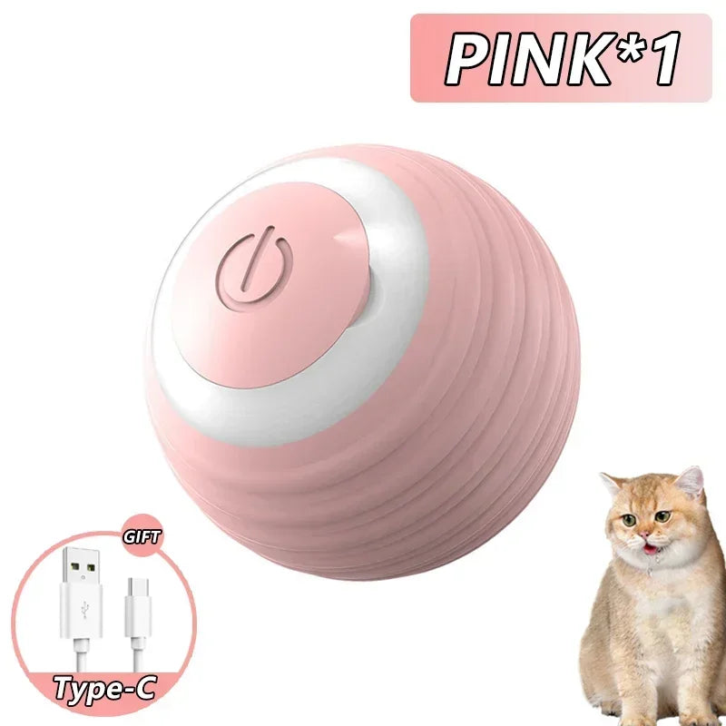 Electric Interactive Cat Ball Toy