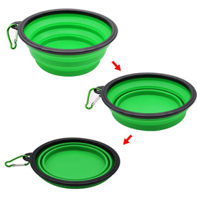 Collapsible Silicone Pet Bowl