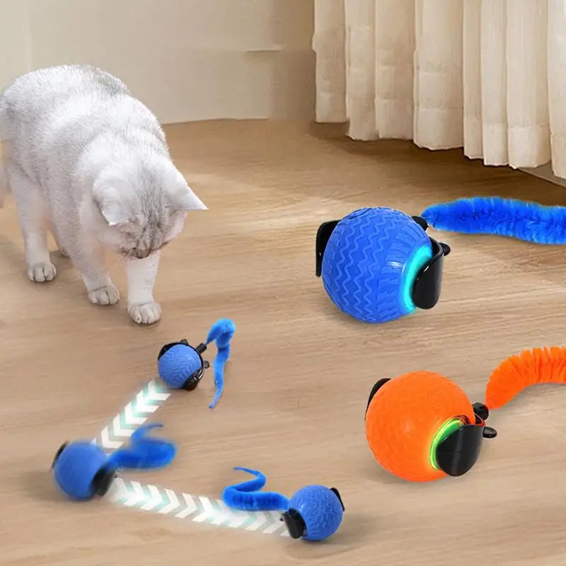 Automatic Rolling Cat Toy