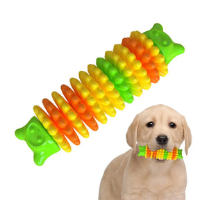 Dog Chew Toy Safe Chew Toys In Caterpillar Shape Dog Chewing Stick Puppies Teething Supplies For Medium Large Small Dogs