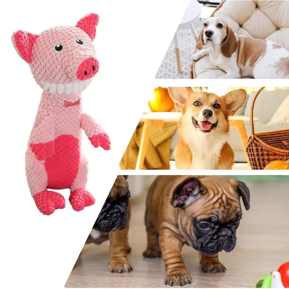 Plush Squeaky Dog Chew Toy