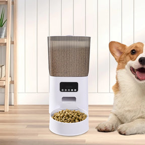 5l Automatic Feeder, Dog and Cat Food Bowl, Large Capacity Pet Food Storage Dispenser Container, Small Dog and Pet Accessories