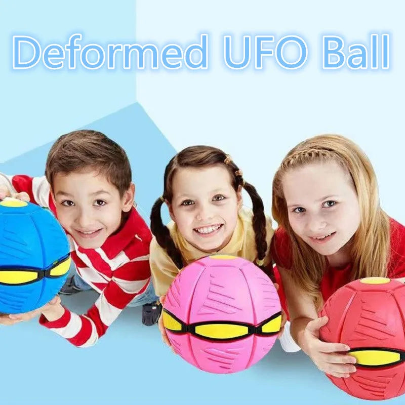 Kids Flat Flying UFO Ball Toy