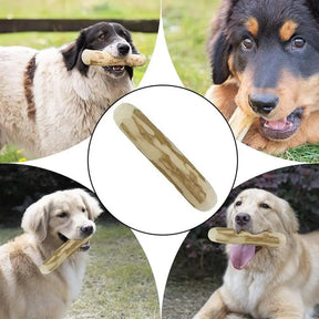 Dog Toy for Aggressive Chewers Coffee Wood Stick for Dogs Pet Chew Toys for Entertainment & Teeth Cleaning Hard Soothing