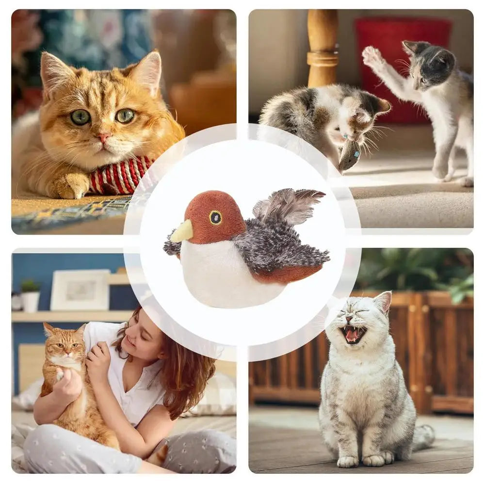 Interactive Cat Plush Toys