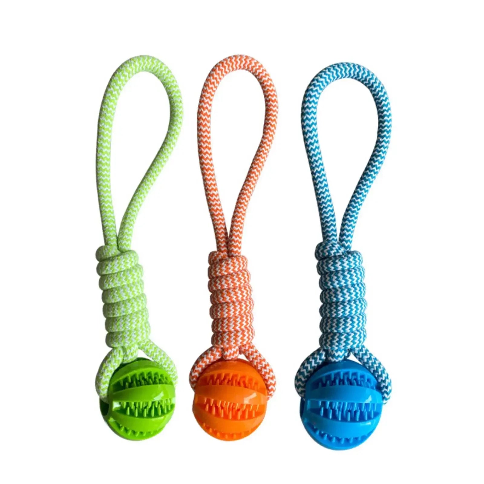 Interactive Dog Treat Rope Balls