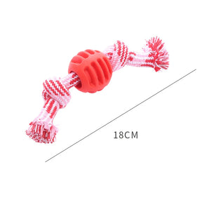 Pet Dog Chew Rope with Ball