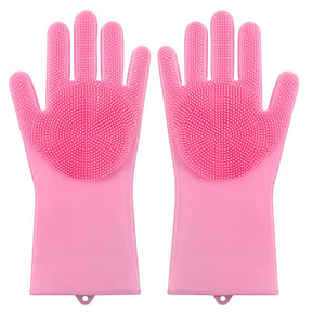 Pet Dog Bath Gloves Brush