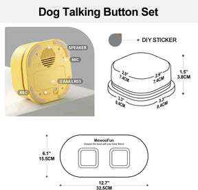 Mewoofun Dog Communication Buttons