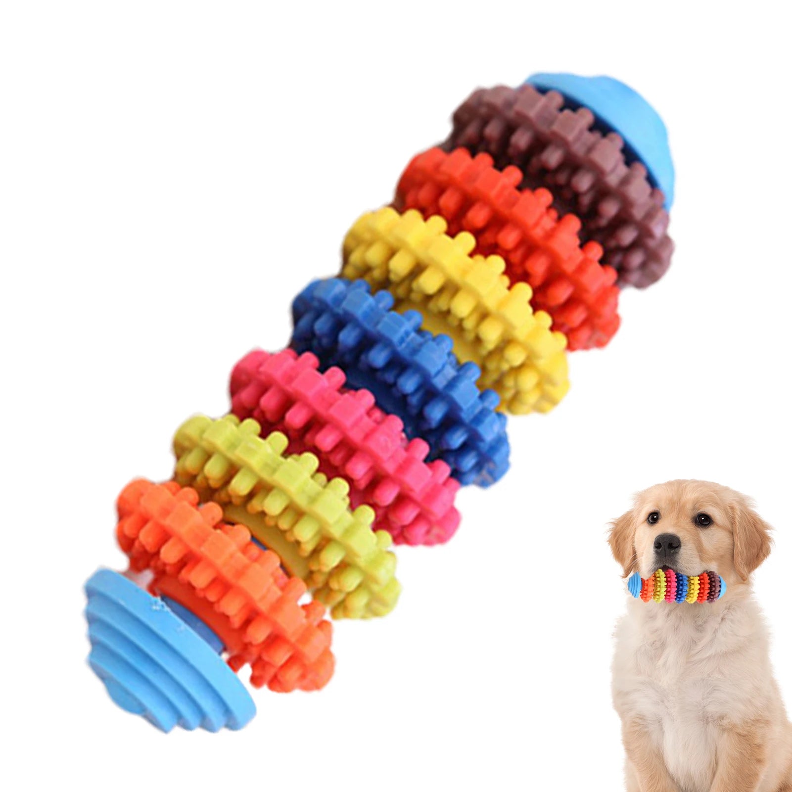 Colorful Dog Teething Chew Toys