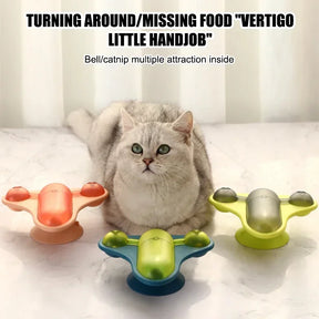 Rotating Flying Cat Teaser Toy