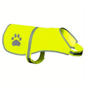 Breathable High Visibility Dog Reflective Safety Vest For Walking Running To Keep Dogs Visible Safe From Cars and Motorcycle