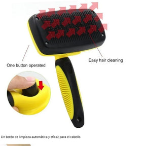 Auto Hair Clean Dog Brush Waterproof Comfortable Small Large Dog Pet Grooming Comb Cat Tools Fits Various Hair pet hair remover