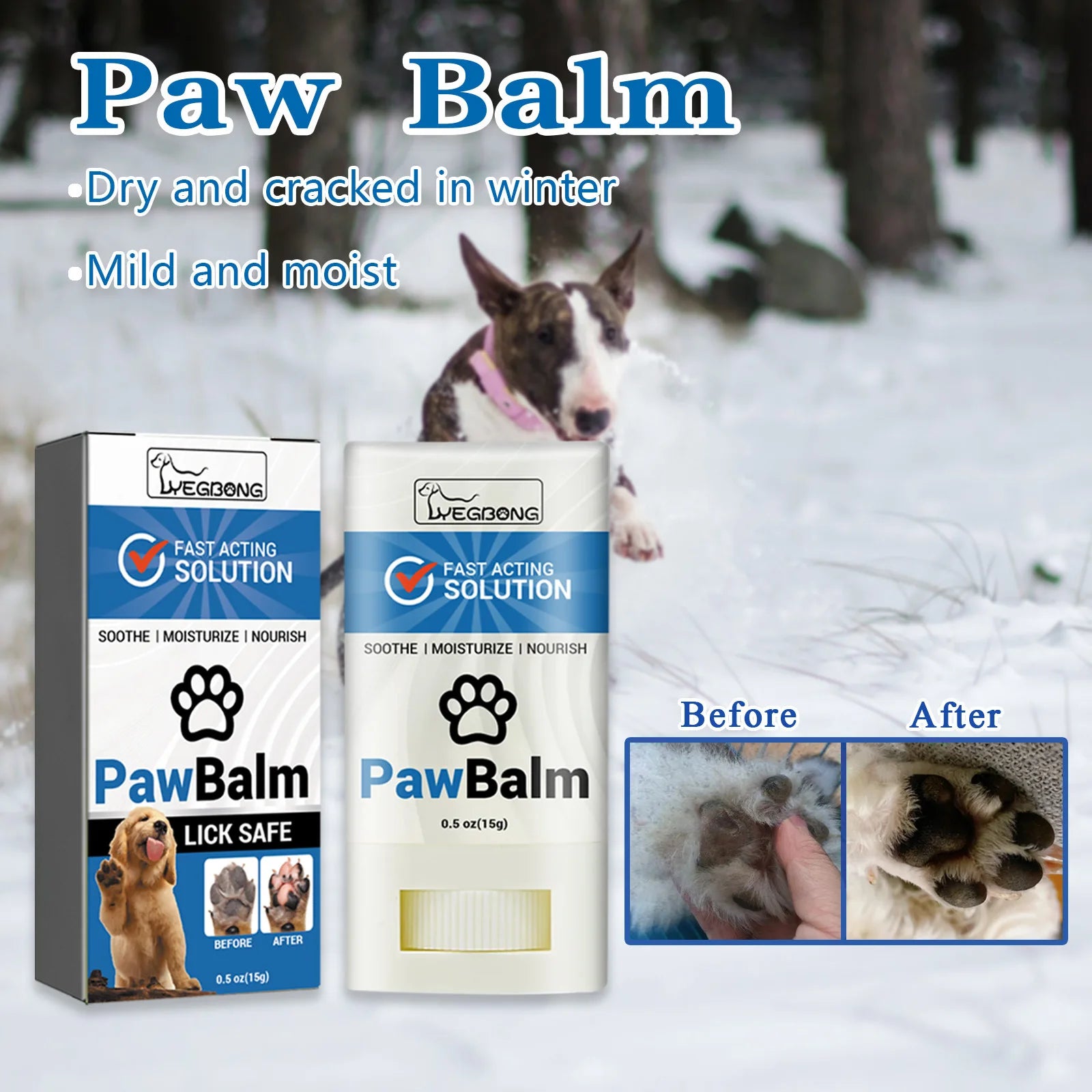 Dog Paw Cream Moisturizer