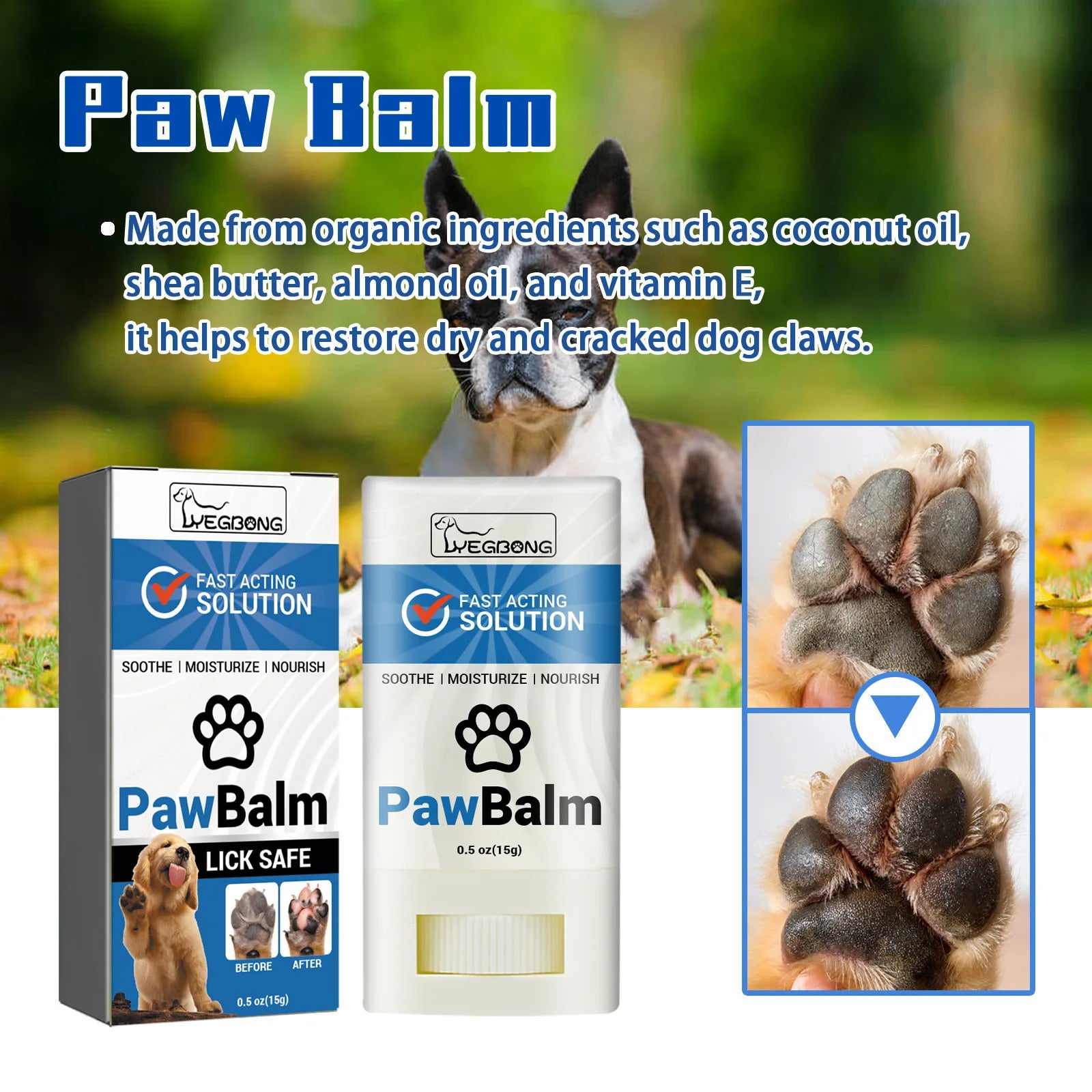 Dog Paw Cream Moisturizer