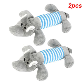 Elephant Duck Pig Squeaky Toys