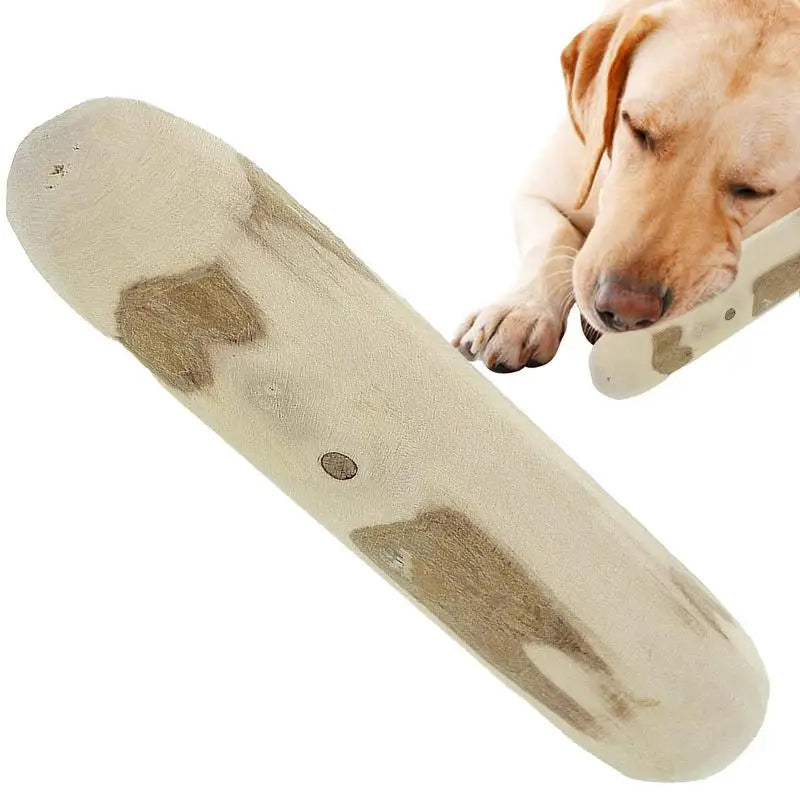 Dog Toy for Aggressive Chewers Coffee Wood Stick for Dogs Pet Chew Toys for Entertainment & Teeth Cleaning Hard Soothing