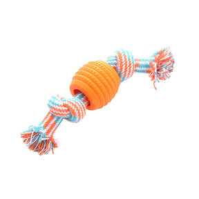 Pet Dog Chew Rope with Ball