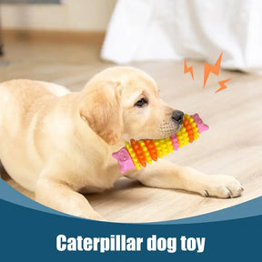 Dog Chew Toy Safe Chew Toys In Caterpillar Shape Dog Chewing Stick Puppies Teething Supplies For Medium Large Small Dogs