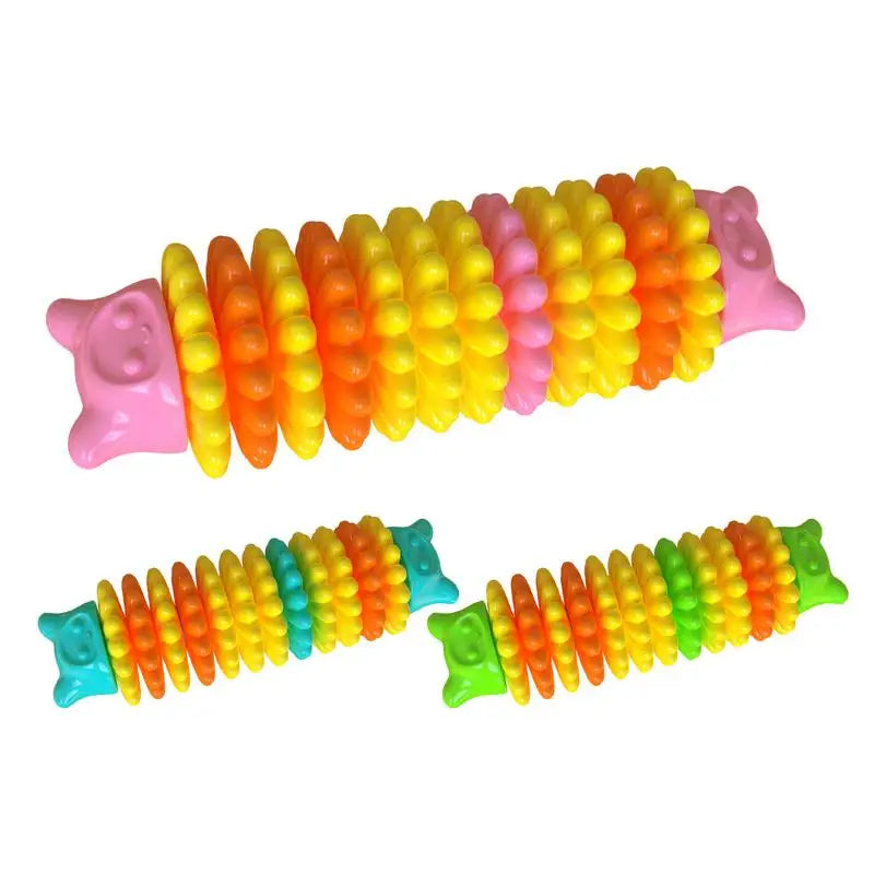 Dog Chew Toy Safe Chew Toys In Caterpillar Shape Dog Chewing Stick Puppies Teething Supplies For Medium Large Small Dogs