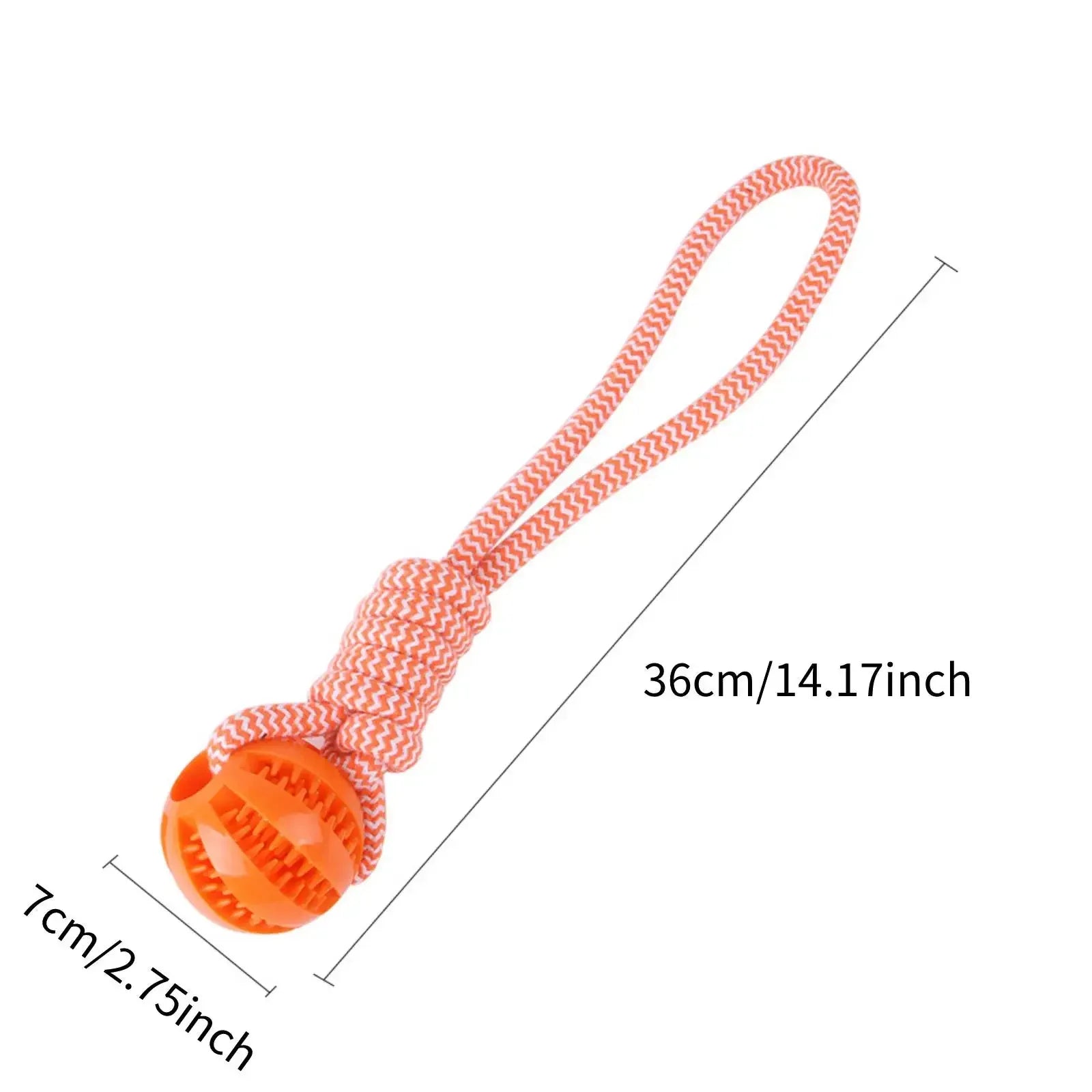 Interactive Dog Treat Rope Balls