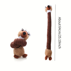 Long Neck Squeaky Dog Toy