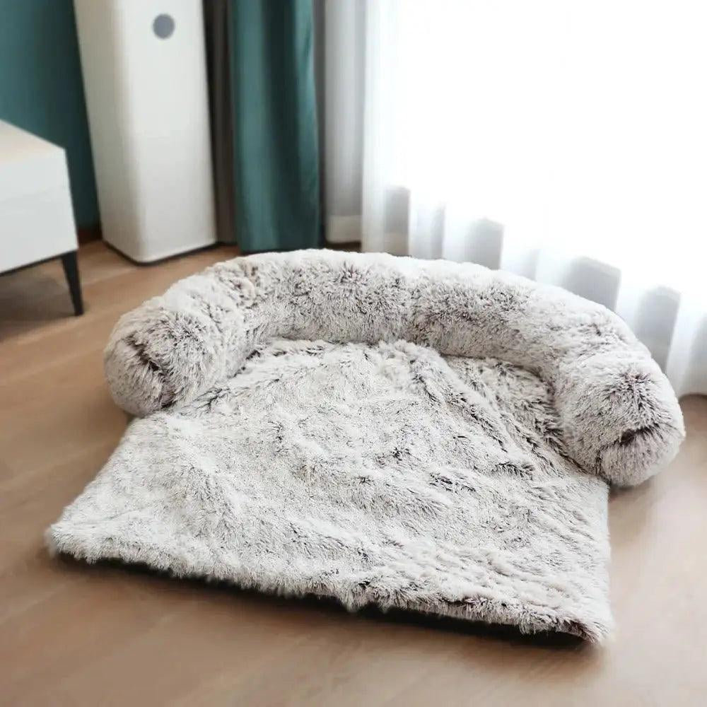 Premium Washable Plush Dog Sofa Bed