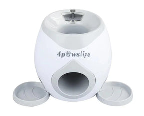 Automated Pet Feeder with Integrated Tennis Ball Launcher